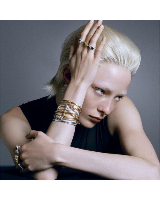 Stefan Tiron Blue Elizabeth Silva Ring