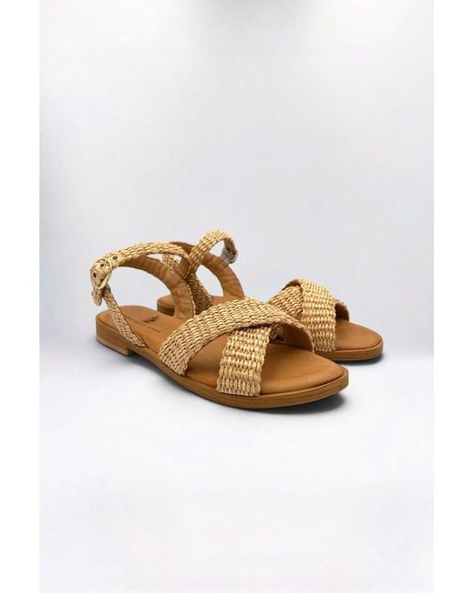 Franchetti Bond Neutrals Alicia Italian Raffia Natural