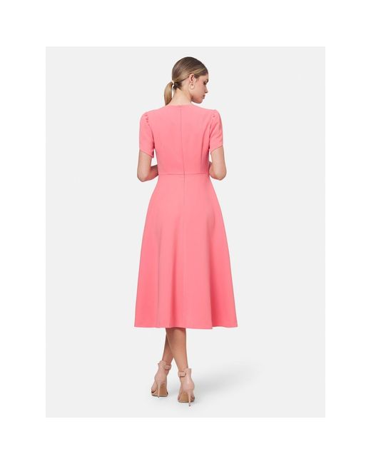Helen Mcalinden Pink Vera Poeny Dress