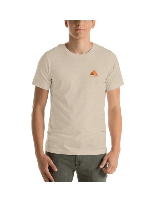 Anchor and Crew Natural Neutrals Desert Dust Two Field Notes Organic Cotton T-Shirt for men