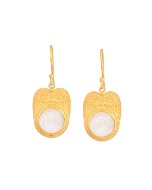 Opium Jewels Metallic Goddess Earrings
