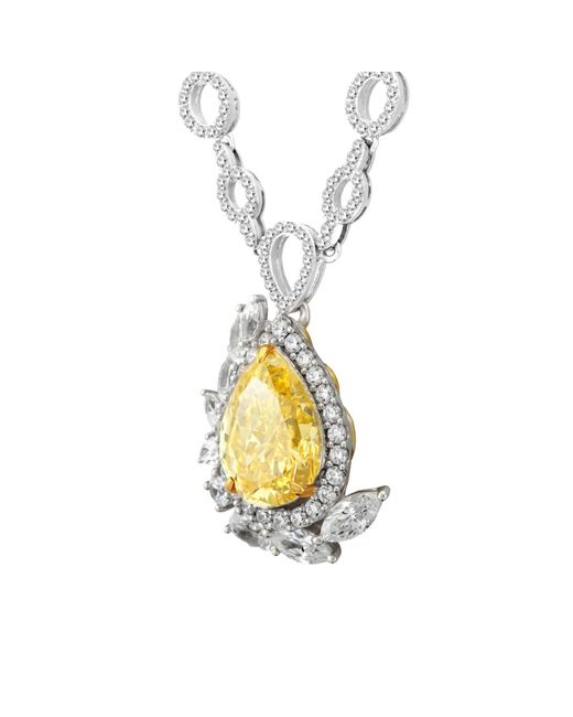 Arte Madrid Metallic Casa Real Imperial Statement Necklace