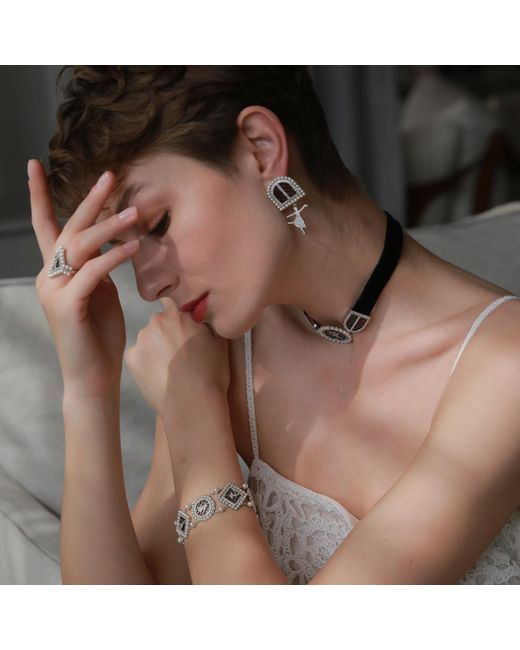 Retro Chic Multicolor Ballet Earrings