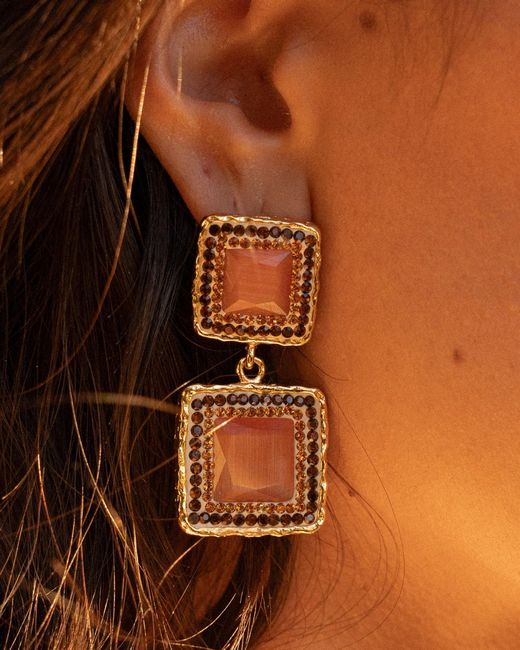 Ornare the Label Metallic Alba Earrings