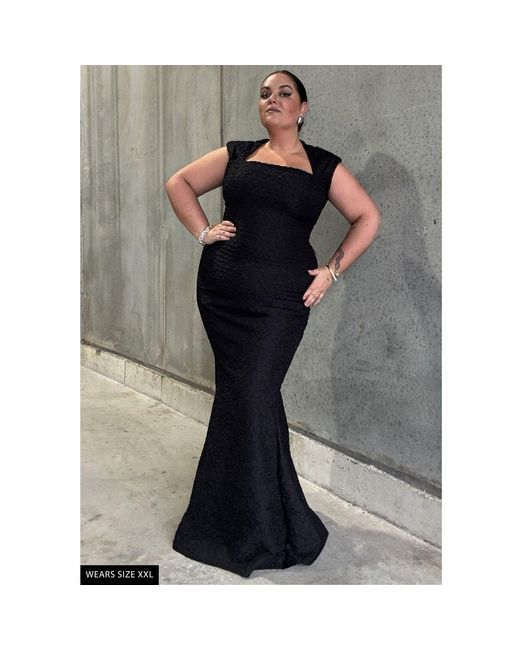 SACHA DRAKE Black Gala Royale Gown