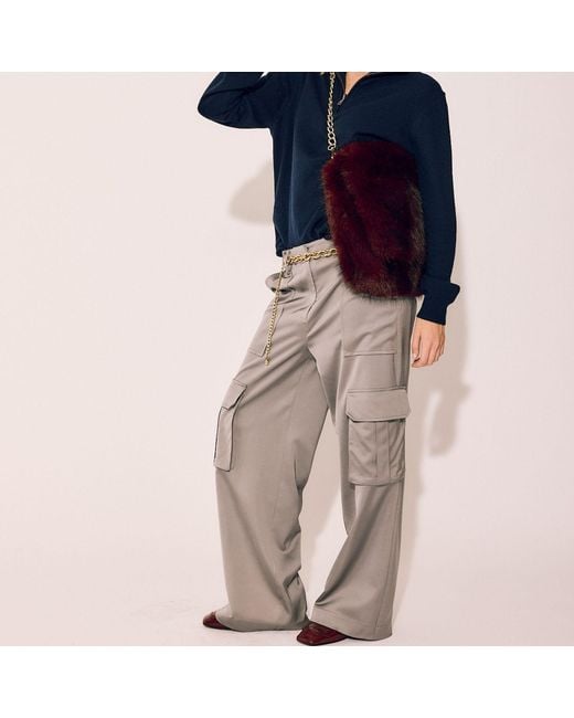 Lindsay Nicholas New York Gray Bleecker Street Pant