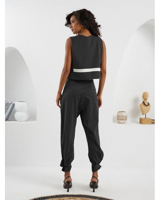 Lumina Eligma Black The Arabesque Pants Ensemble