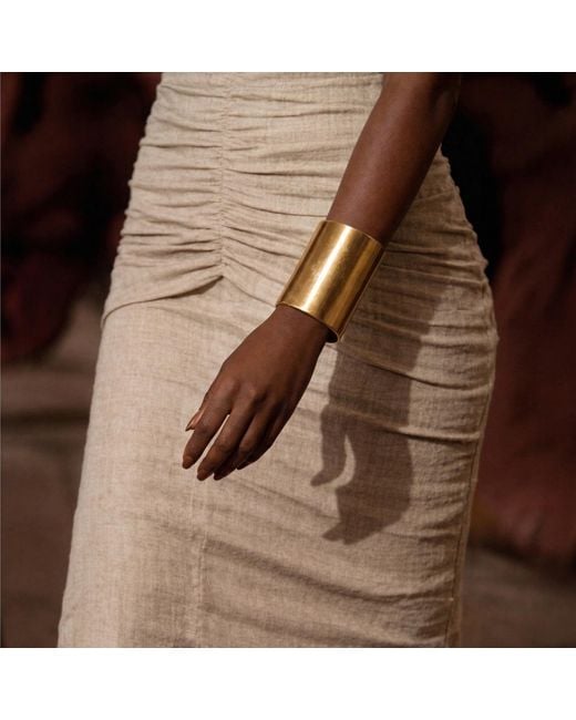Oriaku Studio Yellow Finyé Arm Cuff