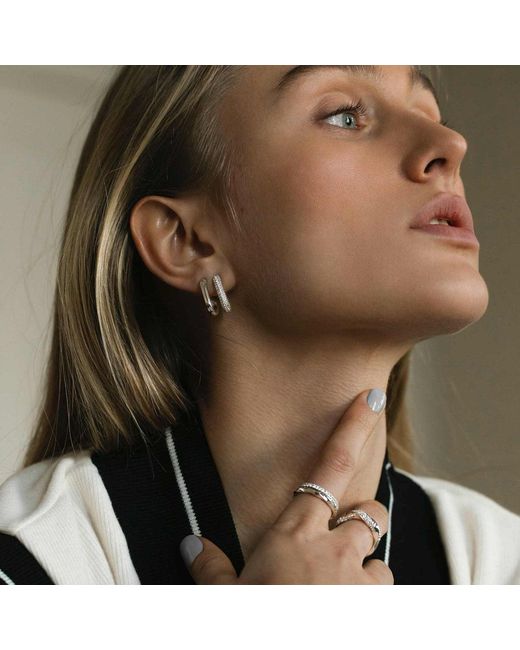 Sif Jakobs Jewellery White Earrings Capri Medio