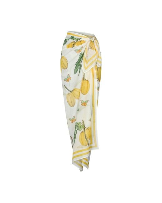 Aguaclara Metallic Pareo Scarf Fruits De Lest