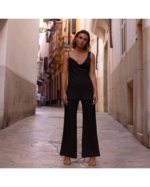 The Ethos Studio Black Laura Pants