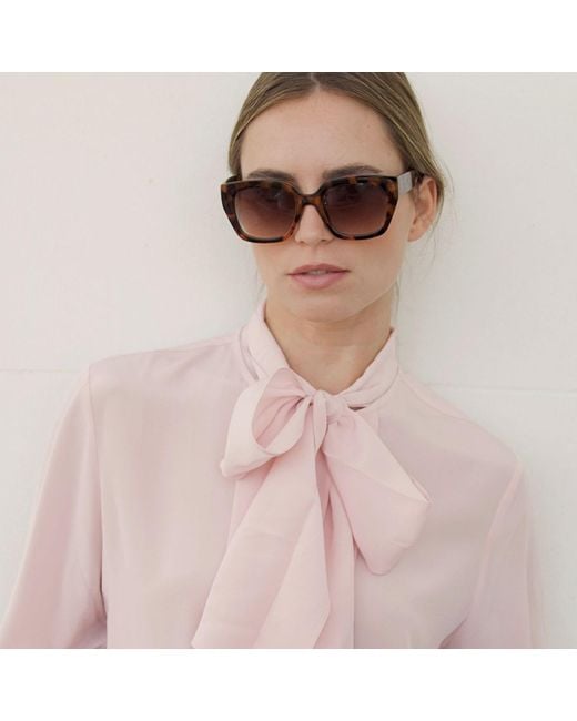 Bel Cashmere Pink Carmen Blouse