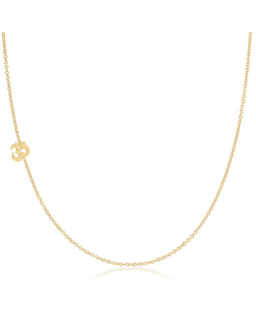 Maya Brenner Metallic 14K Asymmetrical Charm Necklace
