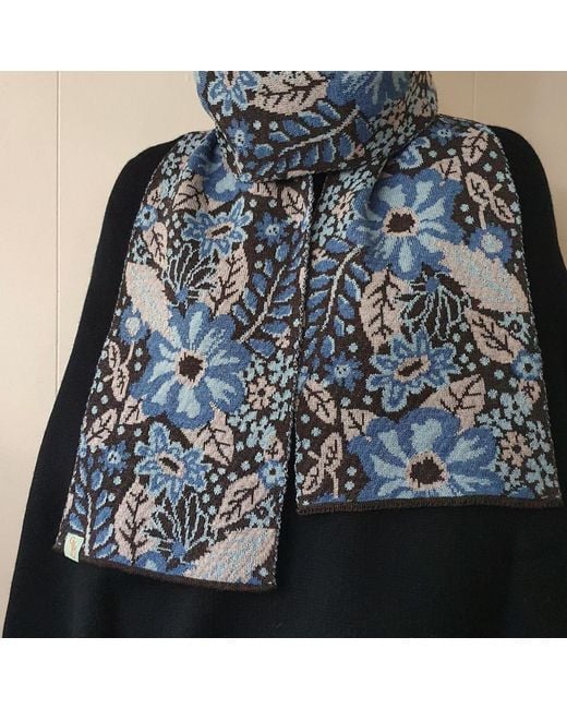 Otto & Spike Blue Neutrals Scarves