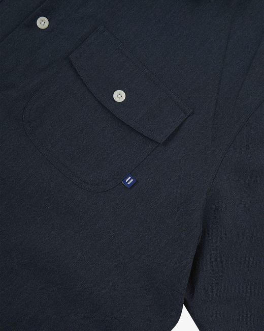 Uskees Blue Tasker Shirt for men