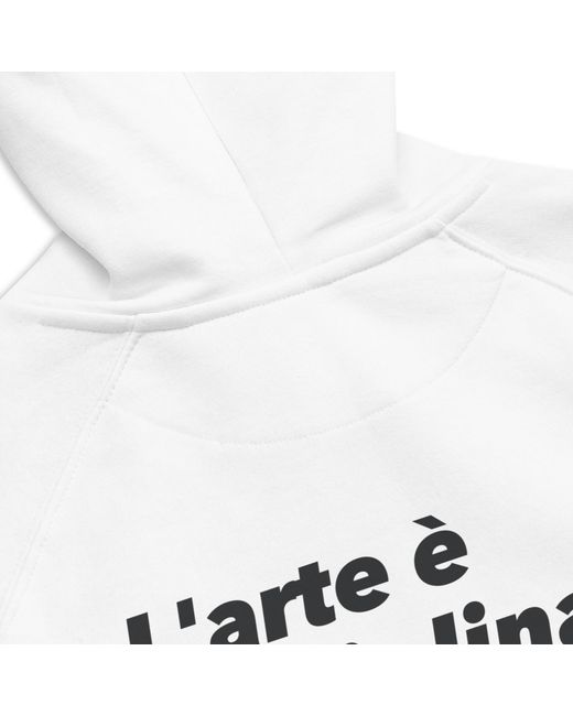 Anchor and Crew White Art & Momentum Creative Standard Organic Cotton Hoodie
