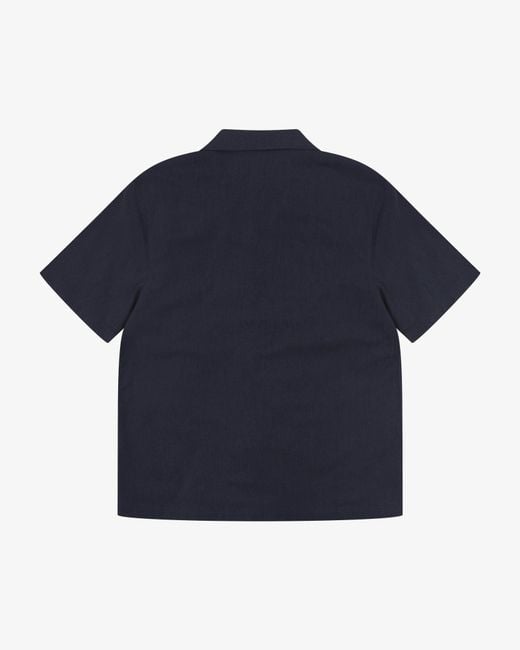 Uskees Blue Cuban Shirt for men