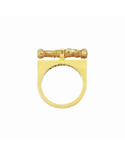 Stefan Tiron Metallic Alvaro Ring- Limited Edition
