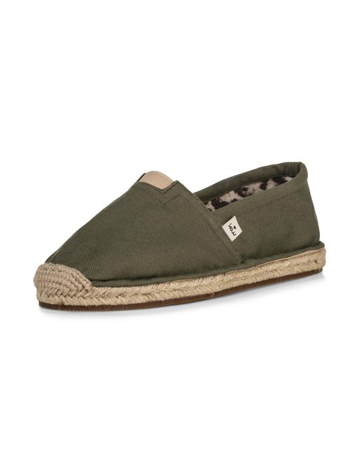 Kingdom of Wow Green Extra Fit Espadrilles