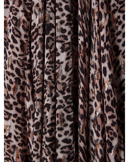 Rose & Nancy Brown Sienna Print Dress