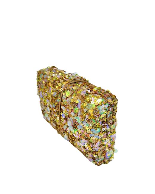 Simitri Green Moss Kitsch Clutch