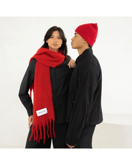 Arctic Fox & Co. Red The Merino Wool Beanie