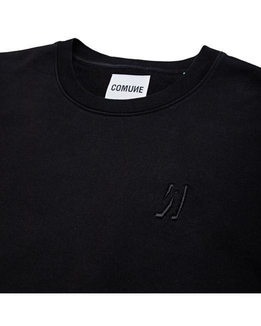 Comune Black Luka Crew for men