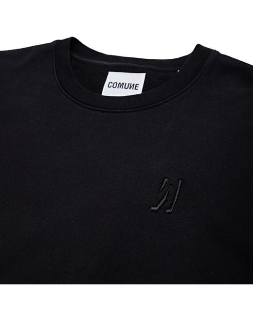 Comune Black Luka Crew for men