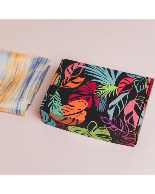 Silk and Bears Metallic Sunlight Brushstroke Habotai Silk Scarf – Hand-Dyed Mulberry Silk