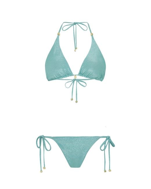 Leyla Maya Ltd Green Millie Bikini Set