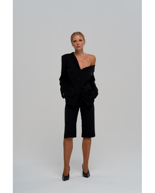 The Ethos Studio Black Lyra Blazer
