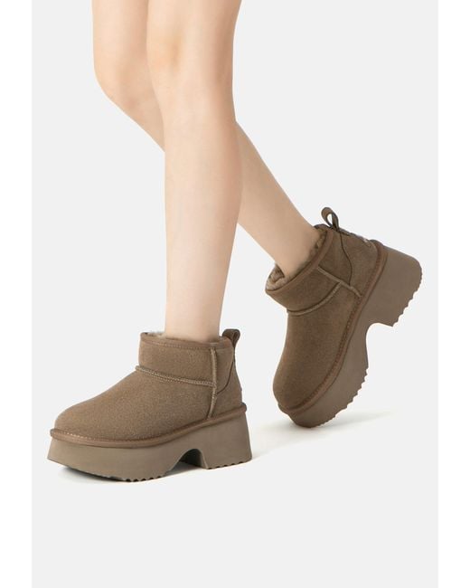 EverAu Australia Brown Neutrals Nicobar Mid Boots
