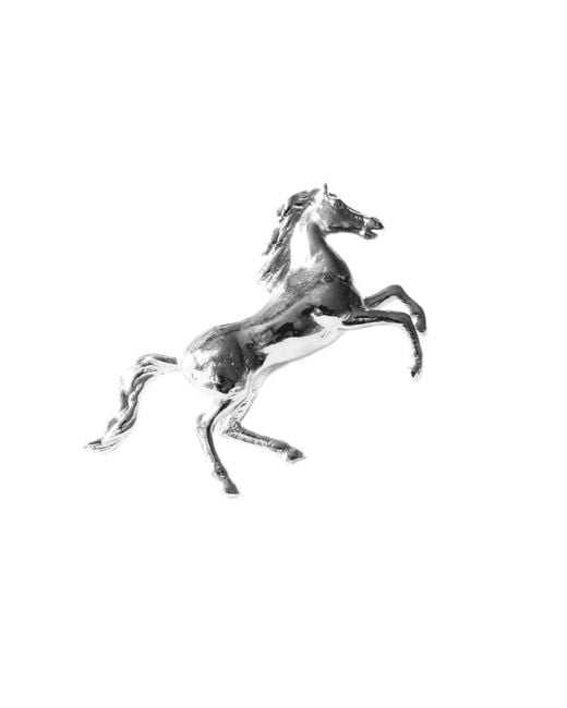 Lee Renee Metallic Horse Lapel Pin/Tie Pin for men