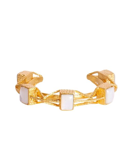 Christina Greene Metallic Alfina Cuff