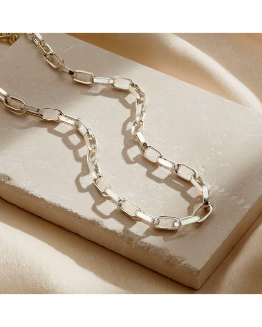 Posh Totty Designs Metallic Chunky Chain Link Necklace