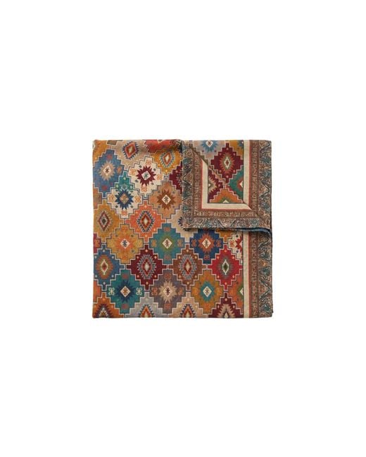 Adrift Clothing Brown Heirloom Tapestry Scarf