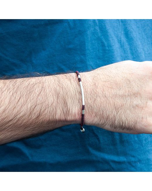 Harbour Uk Red Little Björn Rope Bracelet for men