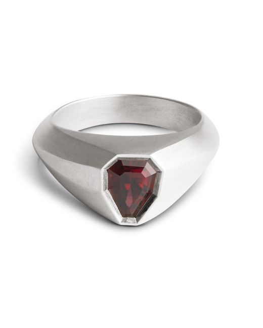Kasun Metallic Signet Ring