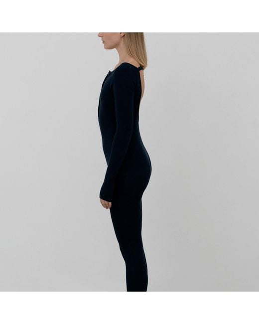 The Koozy Blue Palma Long Sleeve One-Piece