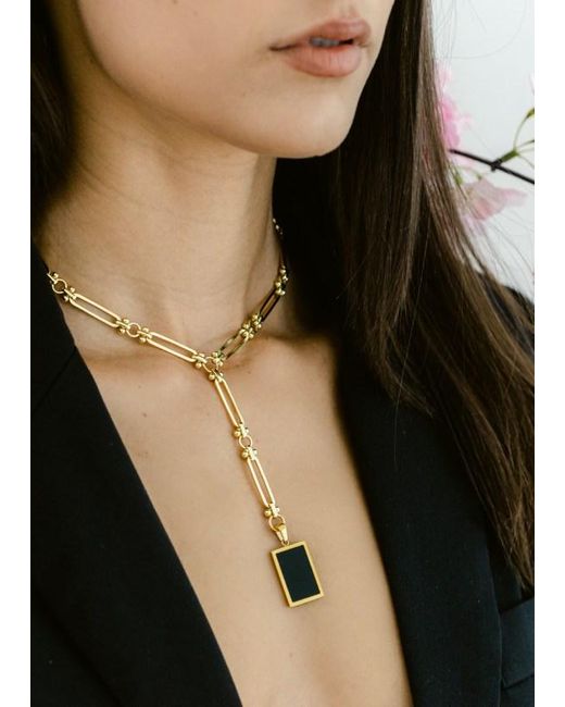 Adriana Pappas Designs Natural Luna Lariat
