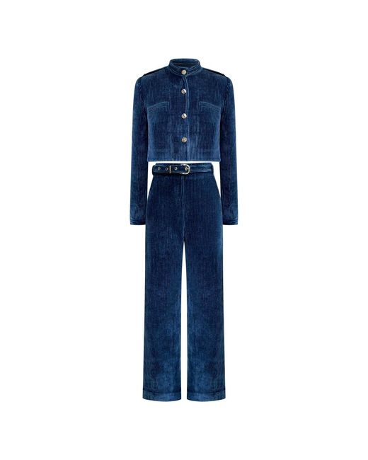 Why Mary Blue Lucia Corduroy Cropped Jacket