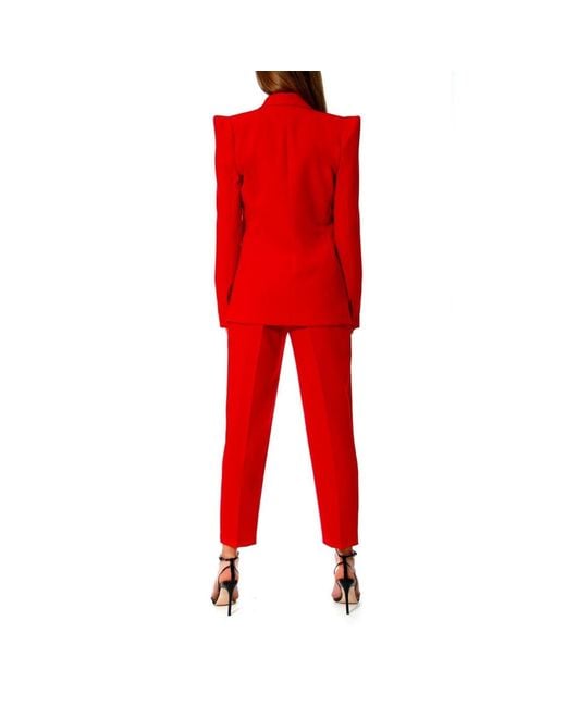 AGGI by HALEWSKI Red Samantha True Blazer