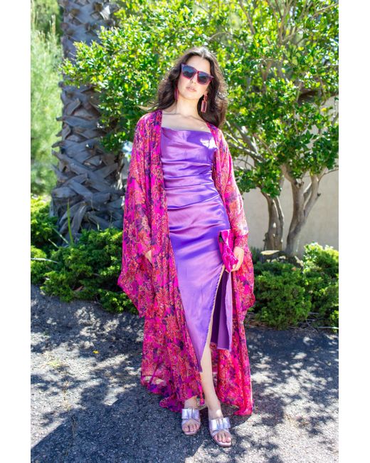 Jennafer Grace Red Orleans Kimono