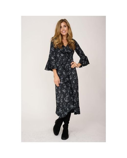 At Last Blue Felicity Midi Dress