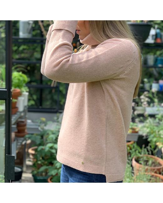 tirillm Multicolor Cosy Chunky Turtle Neck Pullover