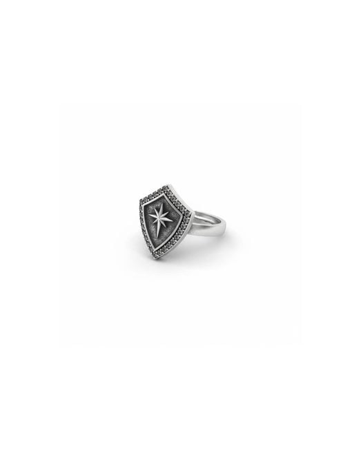 By Virgo Metallic Asterion Ring