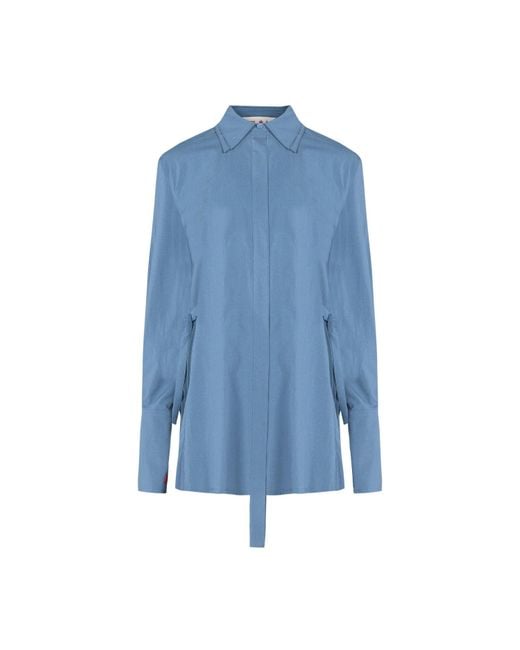 Pcfg Blue Free Heaven Pleated Dress
