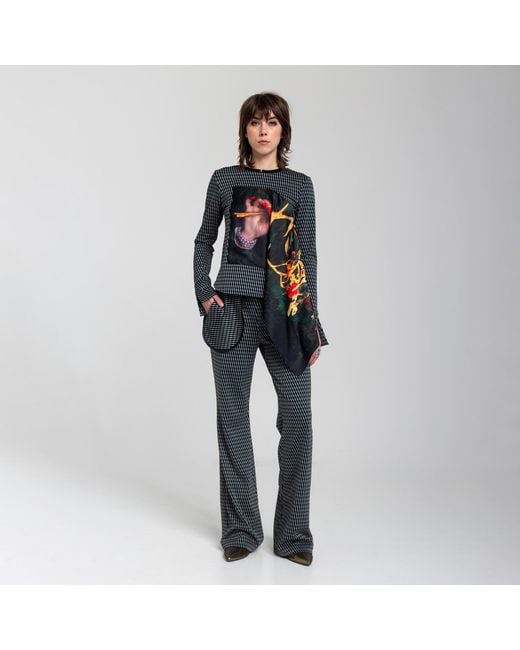 ARTISTA Blue Chat Pants