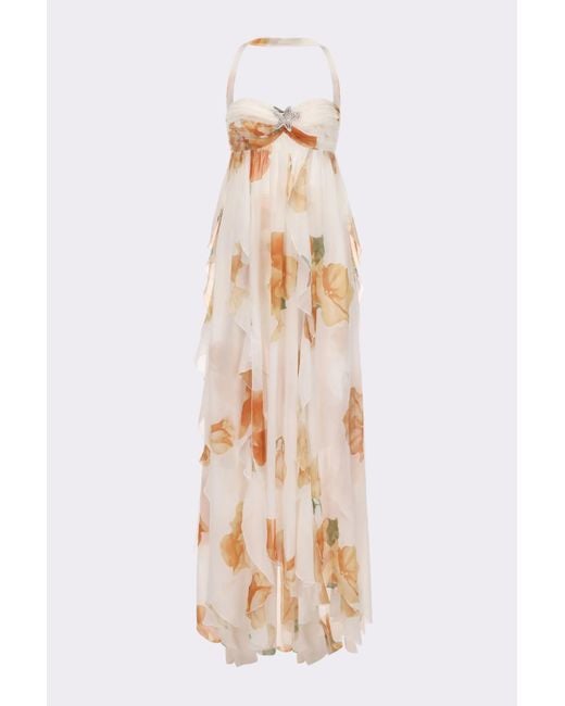 Nana Jacqueline Natural Floral Mariah Dress