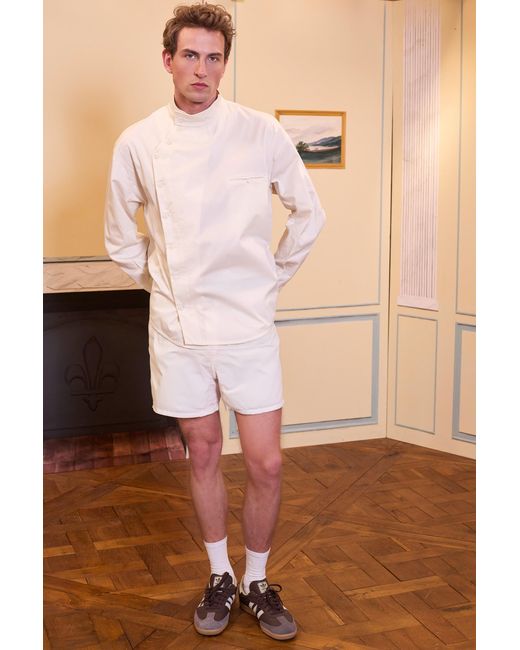 Pcfg White Daydreamers High Neck Jacket for men